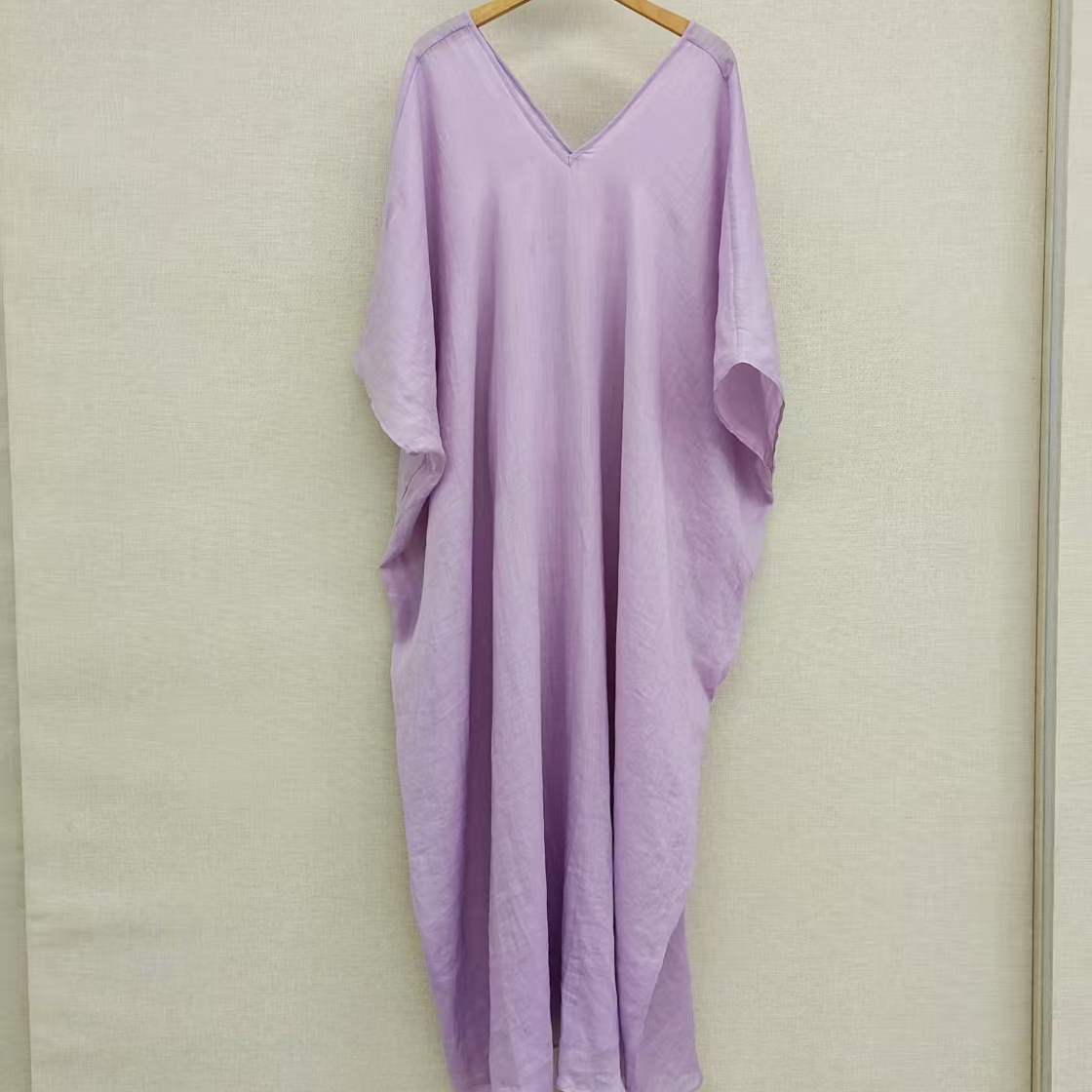 秋季新款紫色连衣裙两件套