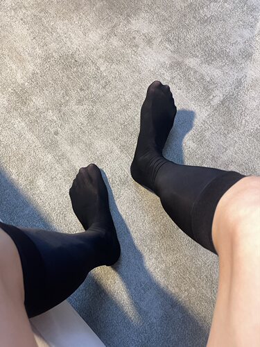 男士商务小腿丝袜黑丝藏青丝袜舒服过膝长筒冰丝夏天透气kocean