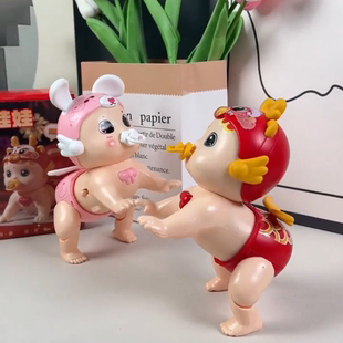 爬爬玩具引导宝宝电动玩具0-3岁充电爬娃引导宝宝说话益智玩具