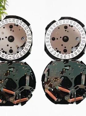 手表配件 日本原装机芯 VD57B 多功能石英 VD57 机芯  配电池把芯