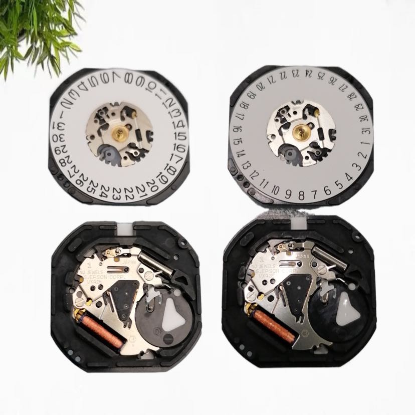 手表机芯配件 全新 VX42 机芯 石英 电子机芯 VX42E 机芯 三针