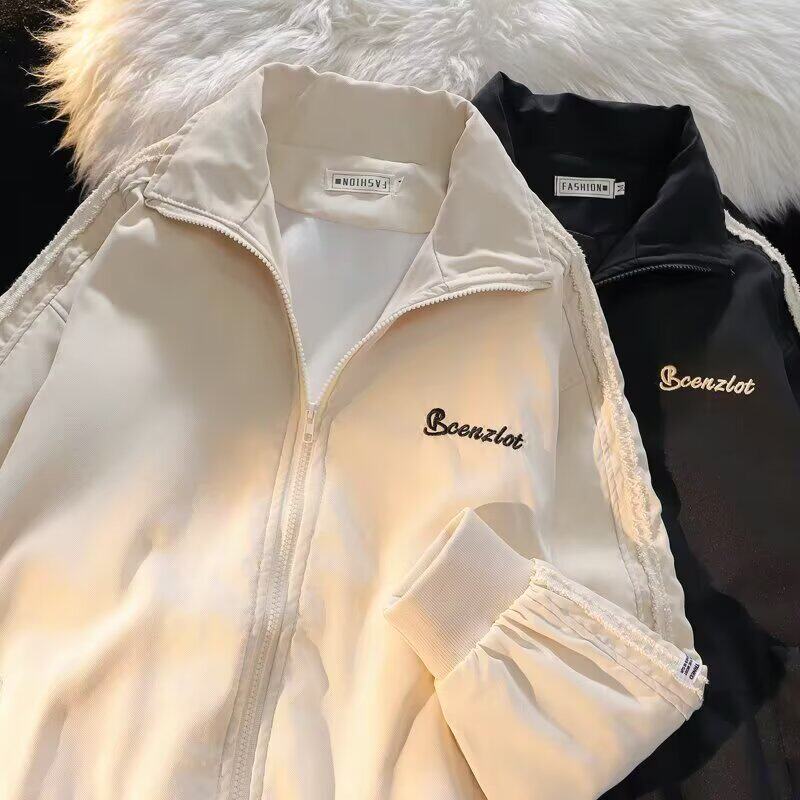 美式高街青少新款春秋季立领运动夹克高级感上衣外套时尚JK195P35，男装夹克，星座1013-3