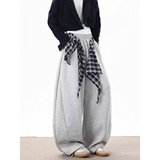 春秋原创街头嘻哈hiphop宽松休闲裤爵士舞jazz卫裤假两件K8101P55，男装休闲裤，星座1013-3