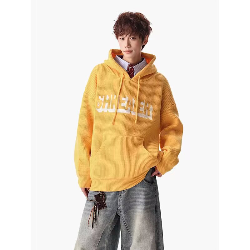 2025秋冬时尚舒适复古休闲套头针织毛衣文艺新款流行潮流M5822P68，男装针织衫/毛衣，星座1013-3