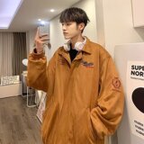 原宿文艺时尚慵懒ins简约气质流行潮流日系新款百搭夹克JK188P35，男装夹克，星座1013-3