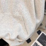 美式潮牌毛巾刺绣连帽卫衣男女秋冬加绒重磅设计感外套W307P45，男装卫衣，星座1013-3