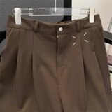 西装短裤男夏宽松新款直筒外穿中裤薄高腰a字休闲五分裤DK343P35，男装西裤，星座1013-3