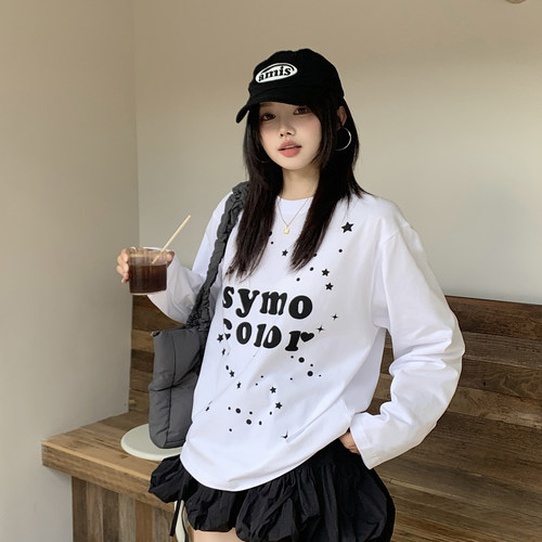 SYMOCOLOR满天星印花长袖