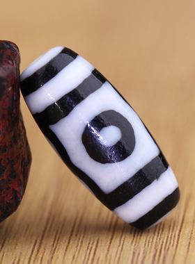 圣饰奇缘反图至纯三眼天珠玛瑙