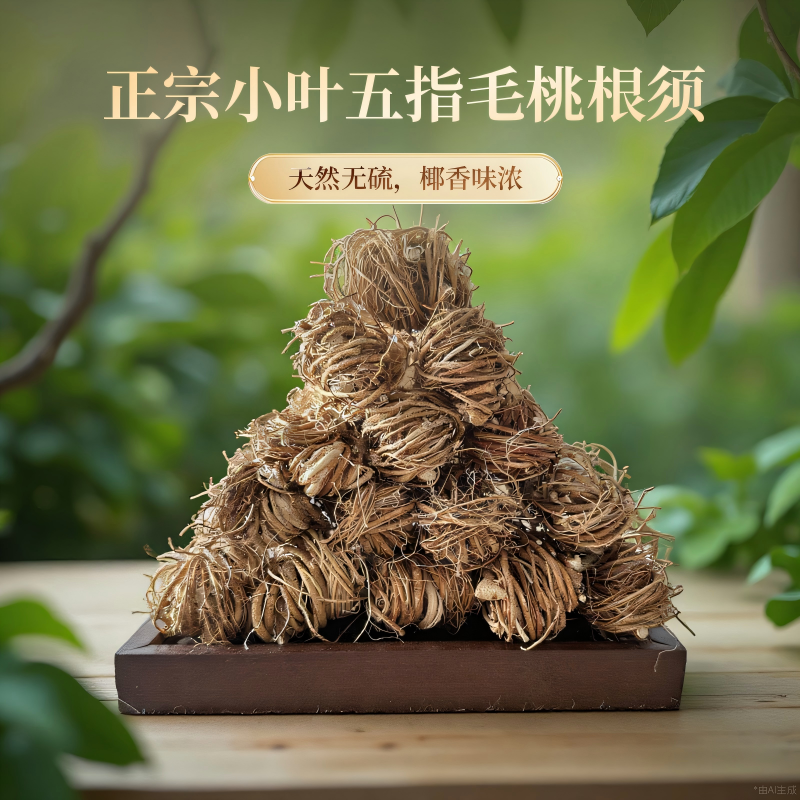 广西特产无硫新鲜生晒五指毛桃五爪金龙根须祛湿煮水煲汤材料500g