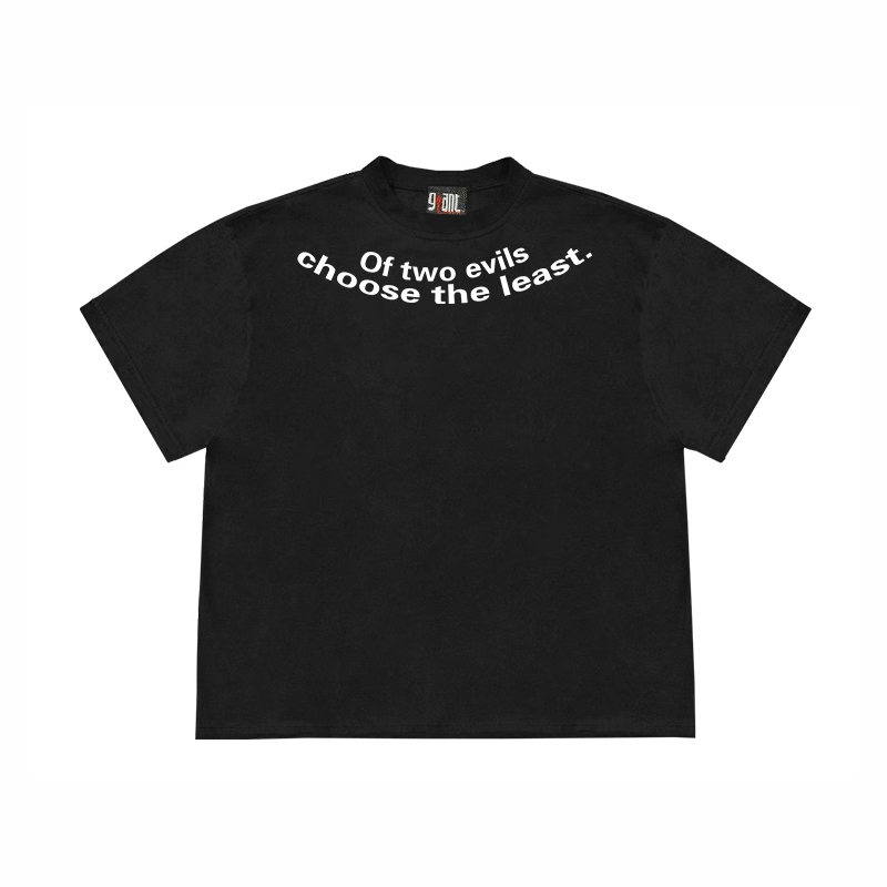 美式复古街头短袖T恤百搭上衣