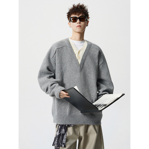 现货假两件针织毛衣衫618-MM902-P55 控108图片