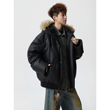 90白鸭绒毛领羽绒服外套618-YR05-P245控388LK，男装羽绒服，星座618