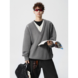 秋冬刺绣假两件毛衣618-MM912-P60控108LK，男装针织衫/毛衣，星座618