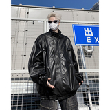 2025春款高品质小众设计感皮衣机车服外套618-JK150-P110控128，男装皮衣，星座618