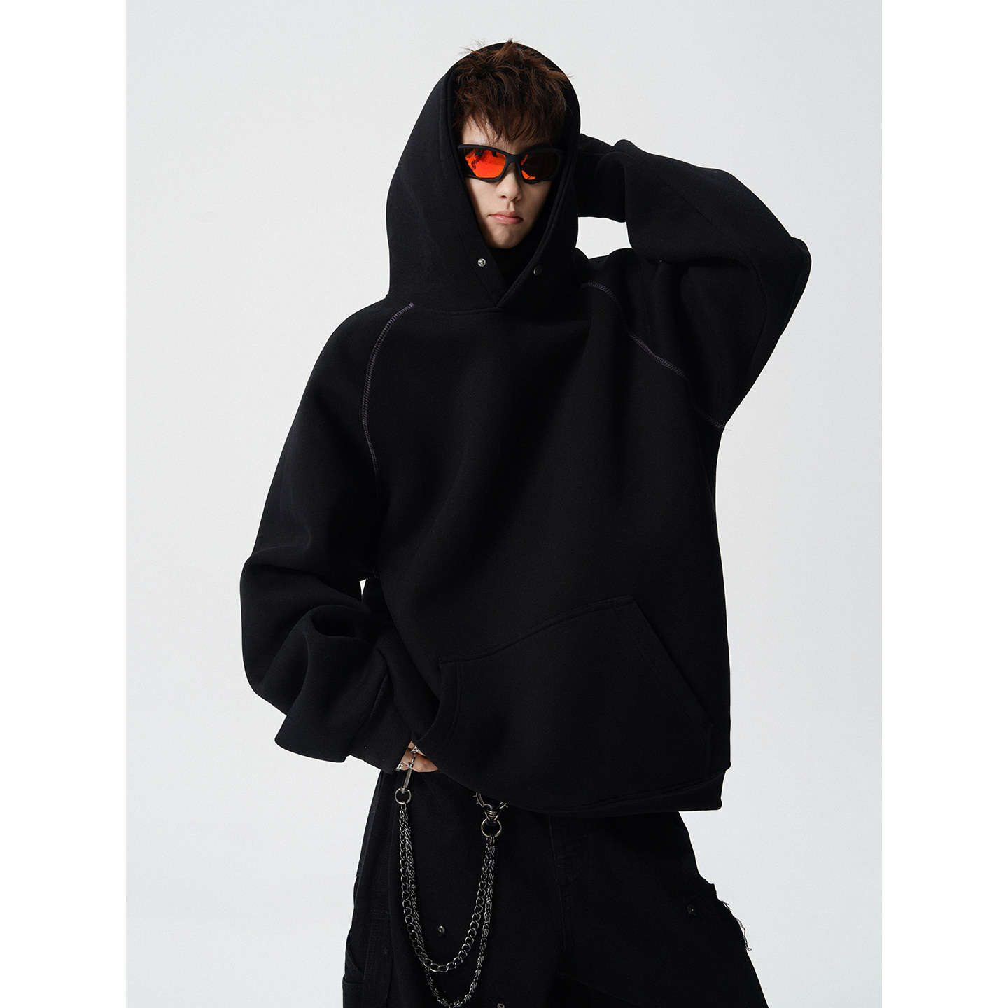 秋冬常规加绒卫衣618-V012-P55控98加绒P60控108，男装卫衣，星座618