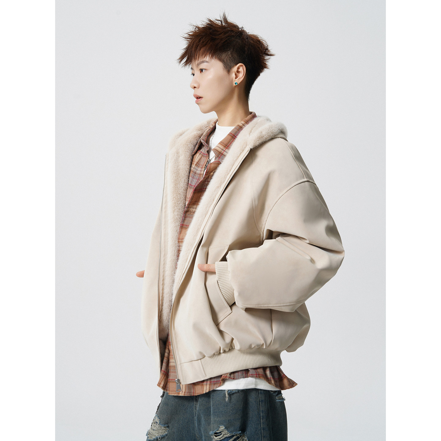 秋冬座山雕棉服免疫外套618-MF575-P100控188,男装棉衣,星座618