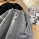 秋冬直播品质纽扣毛衣杉618-MM1102-P52控88平铺，男装针织衫/毛衣，星座618