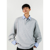 春秋季假两件衬衫卫衣外套618-V752-P50控88无影墙，男装卫衣，星座618