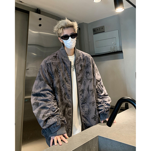 春秋夹克棒球服外套618-JK180-P120控158图片