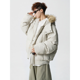 90白鸭绒毛领羽绒服外套618-YR05-P245控388LK，男装羽绒服，星座618