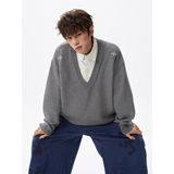 毛衣针织假两件刺绣毛衣衫618-MM912-P60控108，男装针织衫/毛衣，星座618