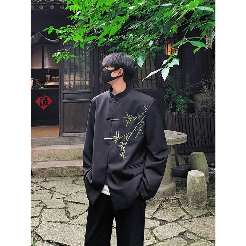 春秋正装订婚结婚西服外套618-XZ06-P85控128新中式风,男装西服,星座618