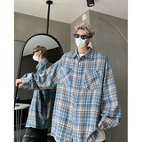 抖音品质全棉2024新款春季衬衫外套223-7-CS229-P45控78，男装衬衫，星座618