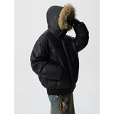 90白鸭绒毛领羽绒服外套618-YR05-P245控388LK，男装羽绒服，星座618