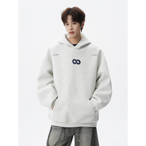 重磅刺绣秋冬加绒加厚卫衣618-V30-60控98，男装卫衣，星座618