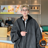 冬季短款假两件棉服外套XZ618-JK165棉衣-P120控168，男装棉衣，星座618