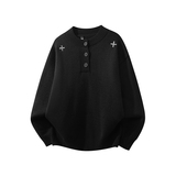 白底图高品质秋冬亨利领刺绣毛衣618-MM972-特P45,男装针织衫/毛衣,星座618,四季星座 白底图高品质秋冬亨利领刺绣毛衣618-MM972-特P45,男装针织衫/毛衣,星座618,四季星座