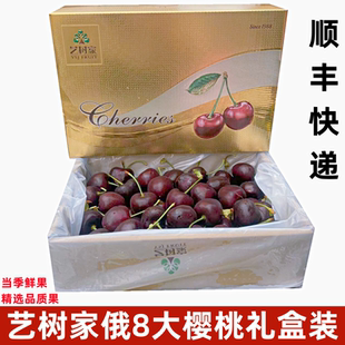 艺术家俄八樱桃美早国产车厘子新鲜水果整箱大樱桃2斤顺丰空运