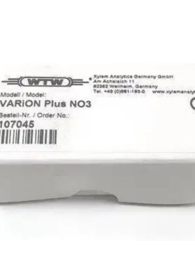 WTW 硝氮电极 VARiON®PlusNO3 货号：107045