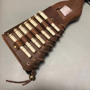 乖巧虎98K牛皮子蛋袋快速加弹捷鹰满配98K装饰金属子弹手工配件