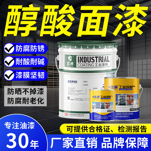 醇酸磁漆快干钢结构设备金属漆