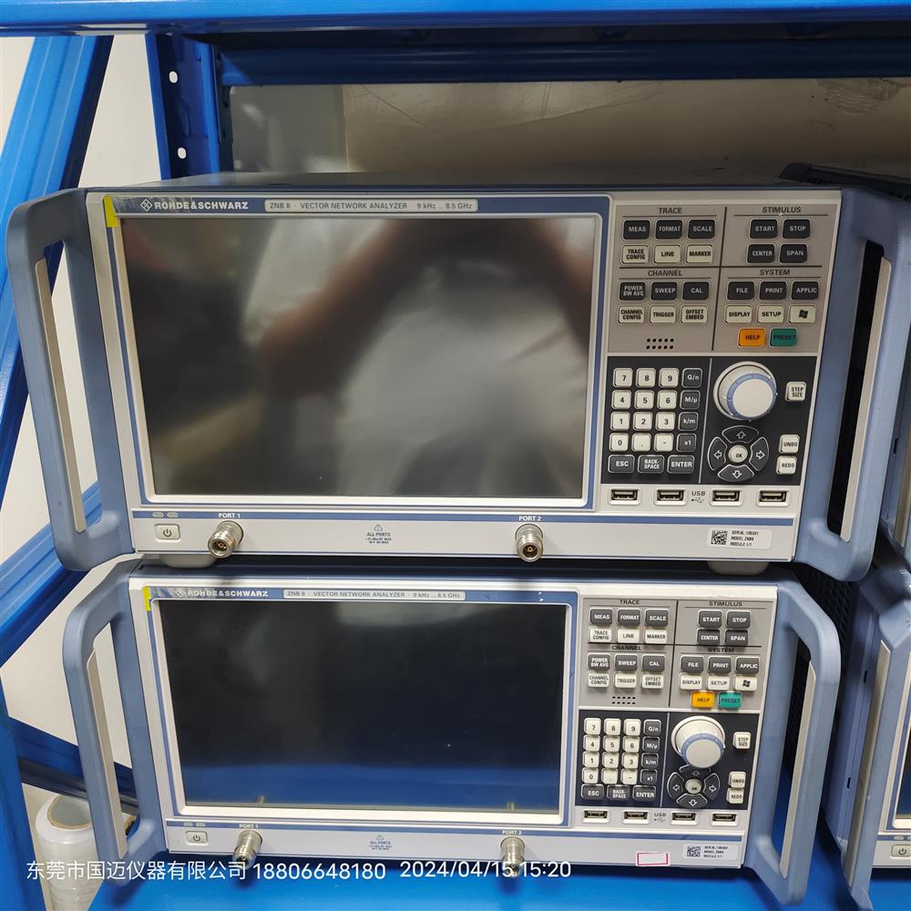 R&S 罗德与施瓦茨 ZNB8 ZNB20  ZNB40矢量网络分析仪