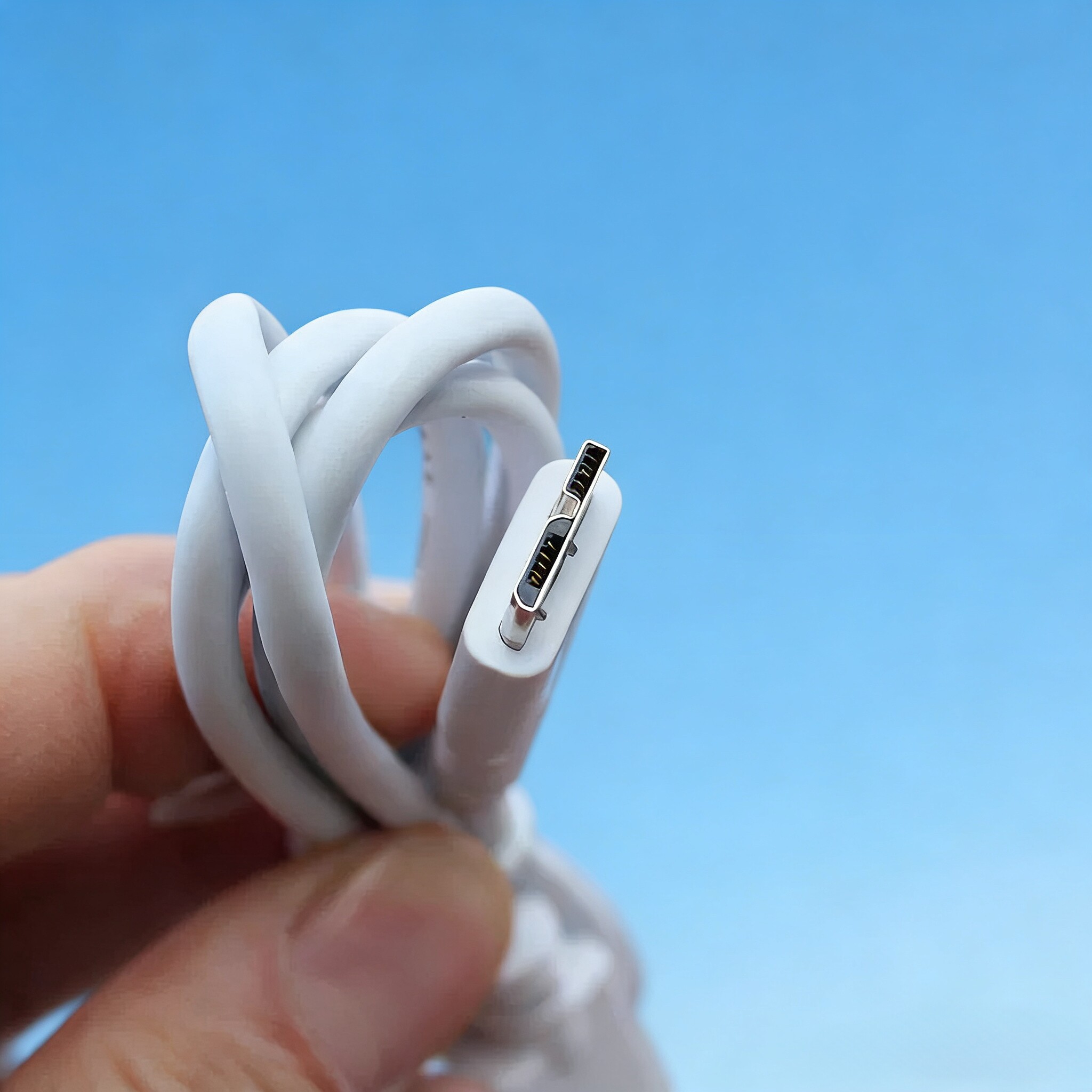 1米长 原装USB3.0移动硬盘数据线Micro B适用西数希捷三星日立等