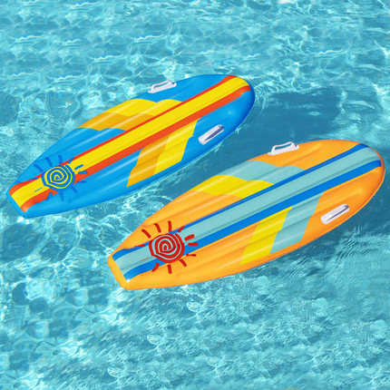 儿童冲浪板滑水板充气水上充气浮排踢板戏水游泳圈飞艇游泳装备