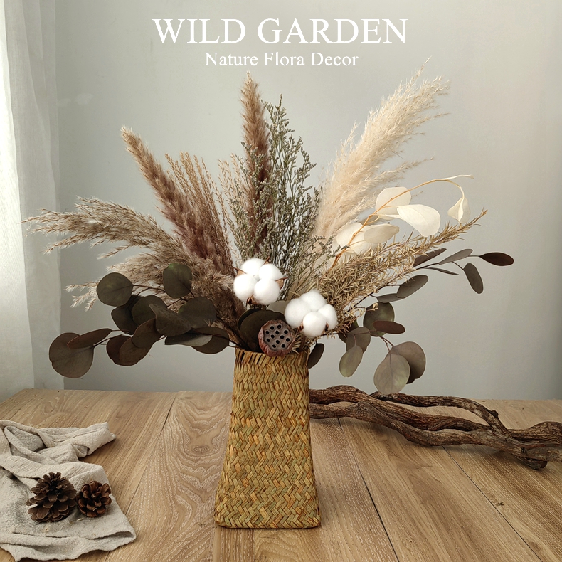 月洁永生花花束高档轻奢