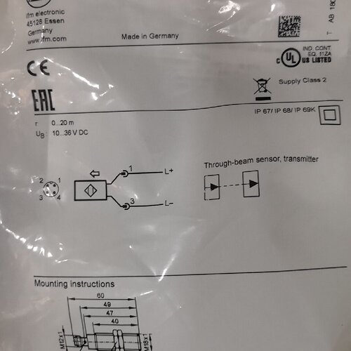 议价假一赔十IFM易福门感测器OGS300现货0GS300