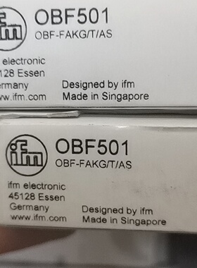 议价原装【只卖正品】IFM易福门感测器OBF501 0BF501