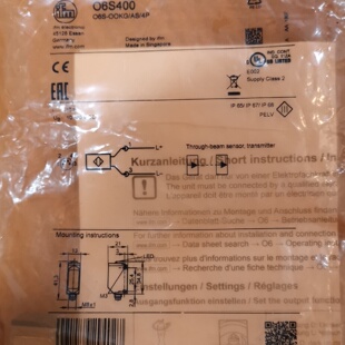 议价只卖IFM易福门原装正品O6S400 O6E400现货