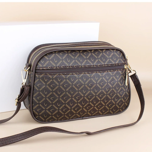 Сумка на одно плечо с молнией, бумажник для матери, для среднего возраста, из натуральной кожи, коллекция 2023