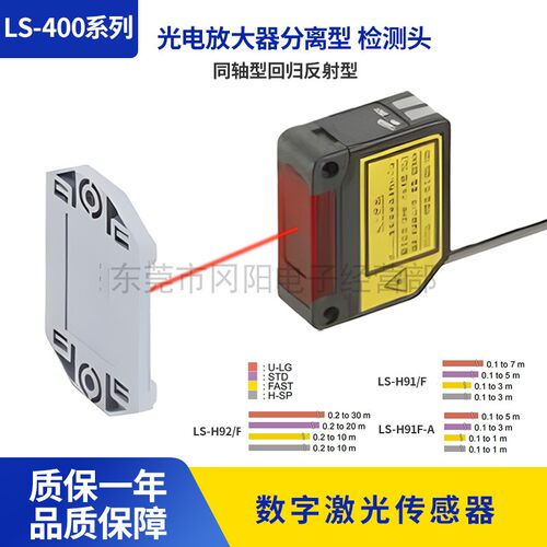激光传感器同轴回归反射LS-H91A