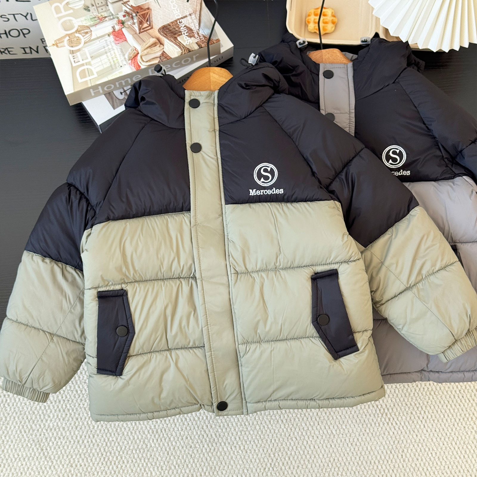 一件过冬！儿童加绒加厚保暖棉服