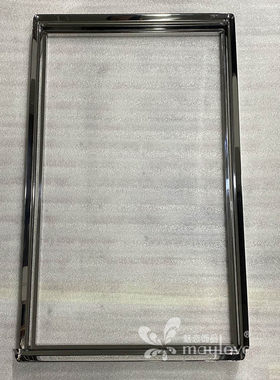 不锈钢边框异形无瑕疵奢侈品道具