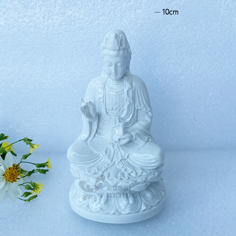 车载摆件装饰佛像供奉观音保平安
