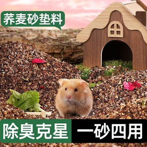 仓鼠生物酶荞麦沙垫料
