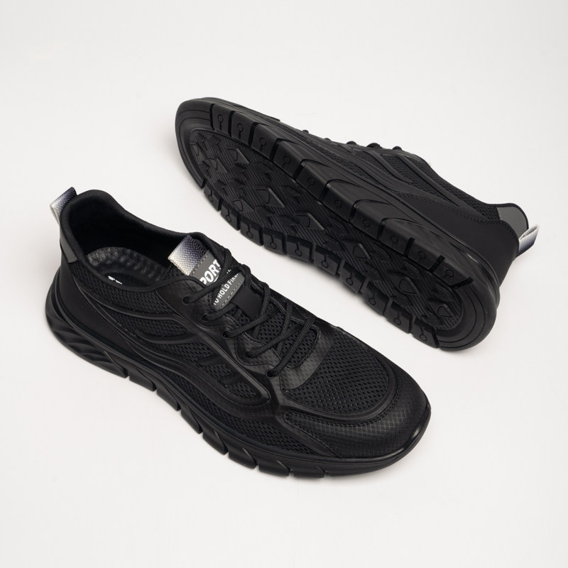 2025秋冬新款男鞋潮鞋百搭网面鞋男士透气防臭厚底运动休闲鞋子男,流行男鞋,时尚休闲鞋,淘宝优惠券,粉丝福利购,淘宝优惠卷